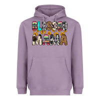 Lavender blessed mama Heavyweight Hoodie - Zillion Design Studio