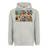 Moon Dust blessed mama Heavyweight Hoodie - Zillion Design Studio