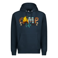 Navy camp life Premium Hoodie - Artiststas