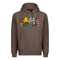 Coffee camp life Premium Hoodie - Artiststas