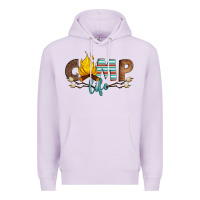 Lilac camp life Premium Hoodie - Artiststas