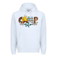 White camp life Premium Hoodie - Artiststas