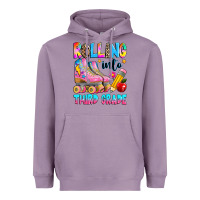 Lavender rolling into third grade Heavyweight Hoodie - texasbilliewilder