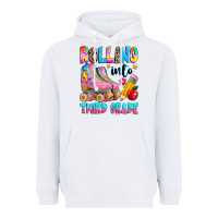 White rolling into third grade Heavyweight Hoodie - texasbilliewilder