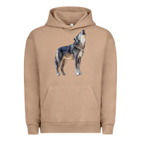Pigment Burro wolf Urban Hoodie - LillyAllenDesigns