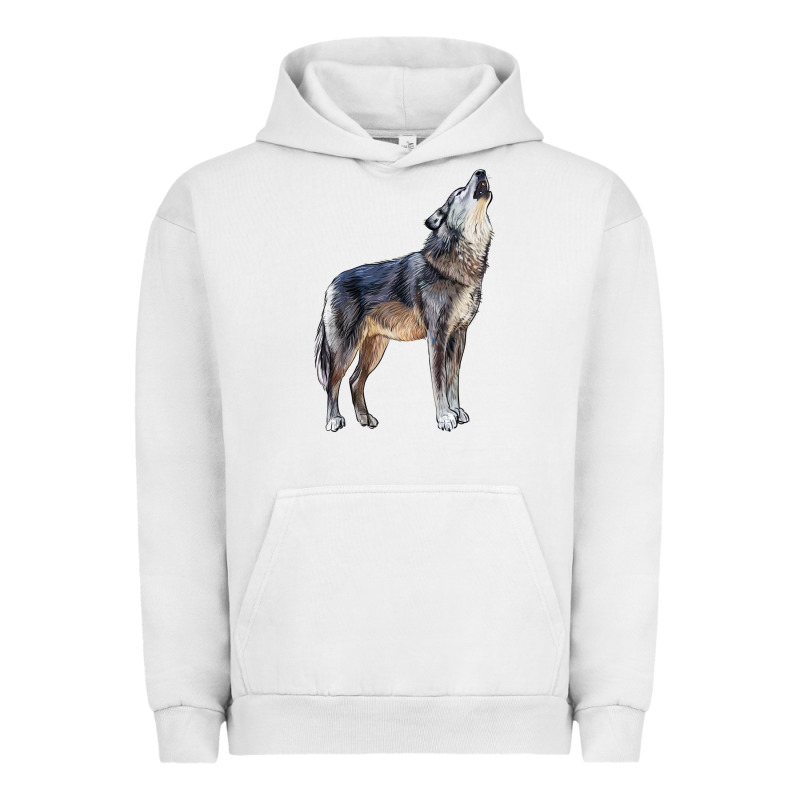 Wolf Urban Hoodie by LillyAllenDesigns | Teevron