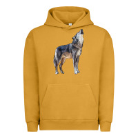 Pigment Peanut Butter wolf Urban Hoodie - LillyAllenDesigns