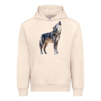 Sandshell wolf Urban Hoodie - LillyAllenDesigns