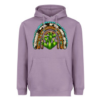 Lavender western cactus rainbow Heavyweight Hoodie - Zillion Design Studio