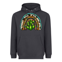 Smoke western cactus rainbow Heavyweight Hoodie - Zillion Design Studio