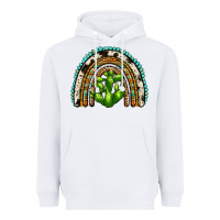 White western cactus rainbow Heavyweight Hoodie - Zillion Design Studio