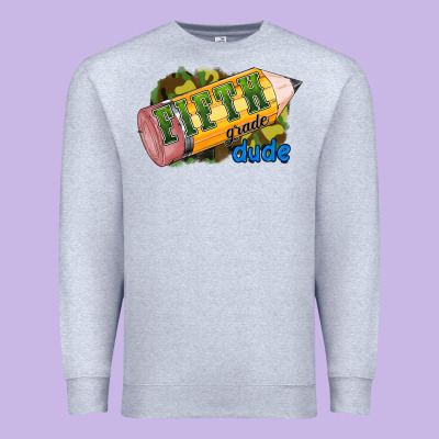 Fifth Grade Dude Premium Sweatshirt Designed By Ranaportraitstore