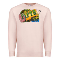 Pale Pink fifth grade dude Premium Sweatshirt - RanaPortraitStore