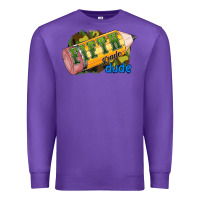 Purple fifth grade dude Premium Sweatshirt - RanaPortraitStore