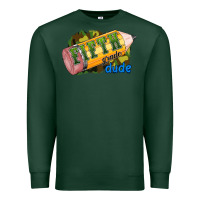 Sports Green fifth grade dude Premium Sweatshirt - RanaPortraitStore