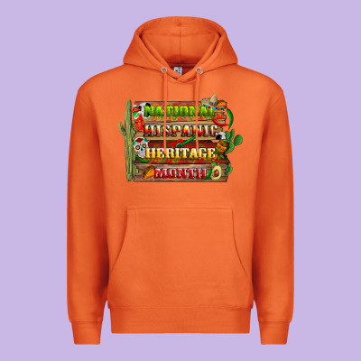 National Hispanic Heritage Month With Background Premium Hoodie Designed By Bundleandbundleshop