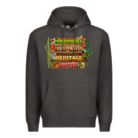 Smoke national hispanic heritage month with background Premium Hoodie - BundleAndBundleShop