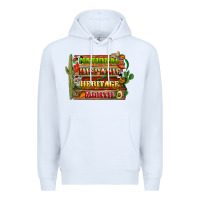 White national hispanic heritage month with background Premium Hoodie - BundleAndBundleShop