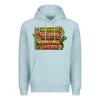 Blue Mist national hispanic heritage month with background Premium Hoodie - BundleAndBundleShop