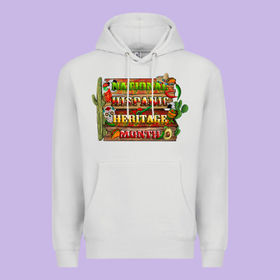 National Hispanic Heritage Month With Background Premium Hoodie Designed By Bundleandbundleshop