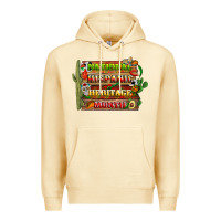 Pina Colada national hispanic heritage month with background Premium Hoodie - BundleAndBundleShop
