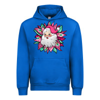 Cobalt pink Christmas Santa Claus sunflower Urban Hoodie - Jasminsmagicworld