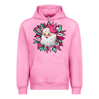 Fuchsia Pink pink Christmas Santa Claus sunflower Urban Hoodie - Jasminsmagicworld