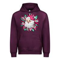 Mauve Wine pink Christmas Santa Claus sunflower Urban Hoodie - Jasminsmagicworld