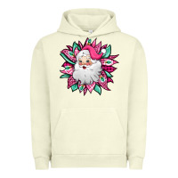 Pigment Pistachio pink Christmas Santa Claus sunflower Urban Hoodie - Jasminsmagicworld