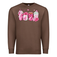 Chestnut breast cancer coffee cups Premium Sweatshirt - Zillion Design Studio