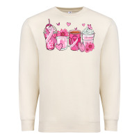 Sandshell breast cancer coffee cups Premium Sweatshirt - Zillion Design Studio