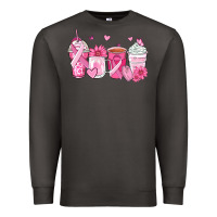 Smoke breast cancer coffee cups Premium Sweatshirt - Zillion Design Studio