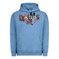 Pigment Pebble Blue dialysis technician kidney tech Urban Hoodie - NancyCooperArtShop