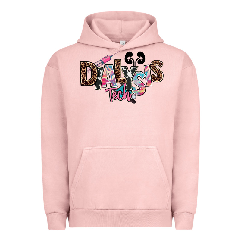 Dialysis Technician Kidney Tech Urban Hoodie by NancyCooperArtShop | Teevron