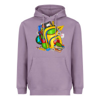 Lavender school bag Heavyweight Hoodie - texasbilliewilder