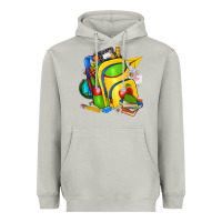 Moon Dust school bag Heavyweight Hoodie - texasbilliewilder