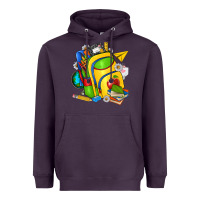 Plum school bag Heavyweight Hoodie - texasbilliewilder