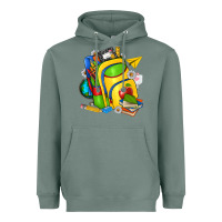 Sage school bag Heavyweight Hoodie - texasbilliewilder
