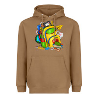 Toasted Coconut school bag Heavyweight Hoodie - texasbilliewilder