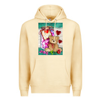 Pina Colada candy jar with bear  air Premium Hoodie - AdoDesignShop