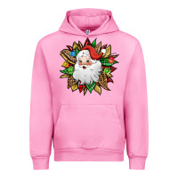 Fuchsia Pink santa claus sunflower Urban Hoodie - Jasminsmagicworld
