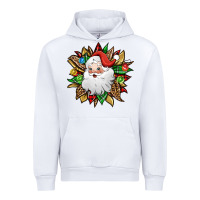 White santa claus sunflower Urban Hoodie - Jasminsmagicworld