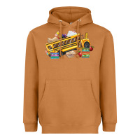 Meerkat school bus driver Heavyweight Hoodie - texasbilliewilder