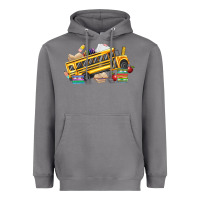 Storm school bus driver Heavyweight Hoodie - texasbilliewilder