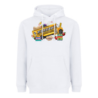 White school bus driver Heavyweight Hoodie - texasbilliewilder