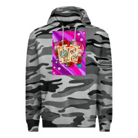 Slate Camo playing cards with pearls and glitter air Premium Hoodie - AdoDesignShop