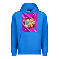 True Royal playing cards with pearls and glitter air Premium Hoodie - AdoDesignShop