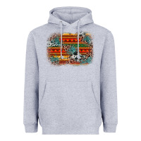 Leopard Aztec Background Heavyweight Hoodie | Teevron