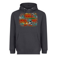 Smoke leopard aztec background Heavyweight Hoodie - Zillion Design Studio