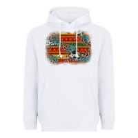 White leopard aztec background Heavyweight Hoodie - Zillion Design Studio